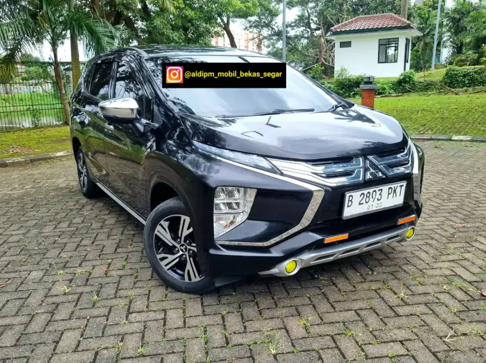 Xpander Ultimate Automatic 2020 hitam. Service record