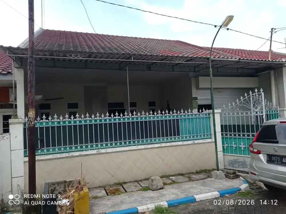 Rumah siap huni srtategis dekat yakaya UBAYA Jl raya merr di rungkut mapan surabaya timur