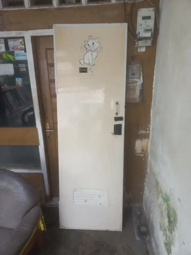 Murah Pintu Toilet Gudang Kebun Bahan PVC