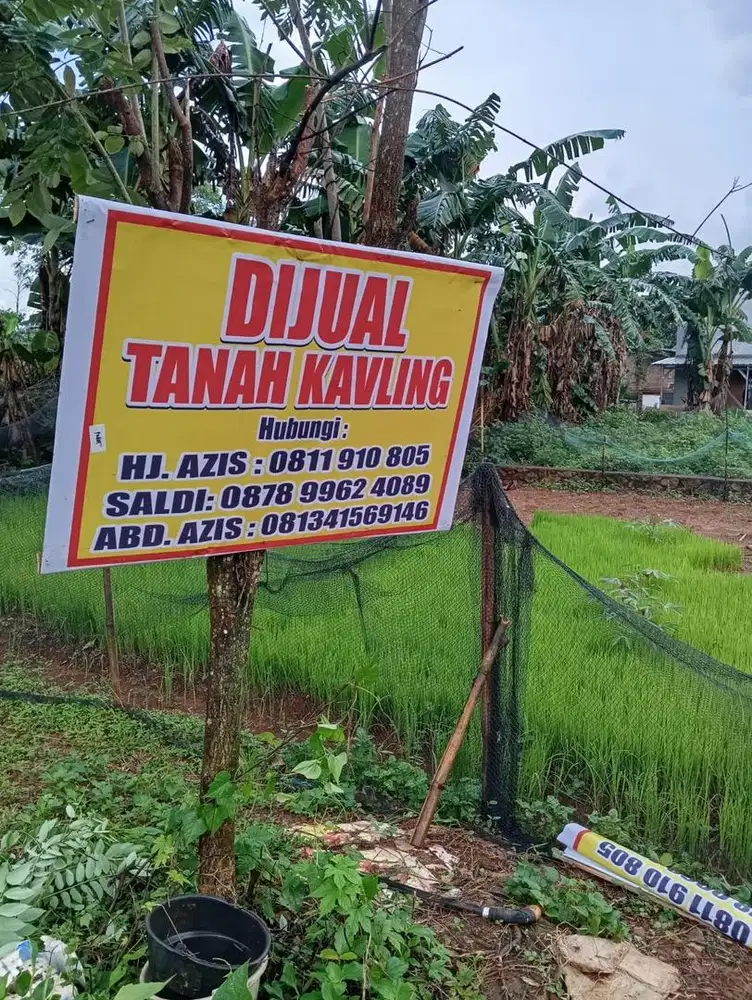 Jual kavling siap bangun lokasi strategis