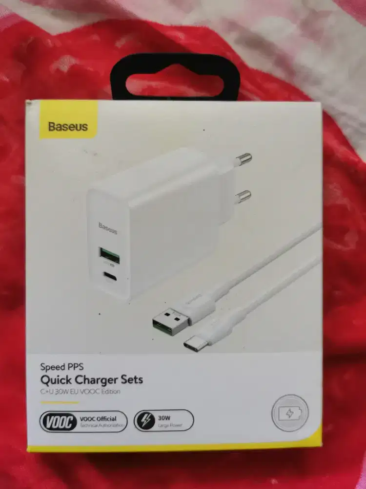 Charger vooc merek baseus