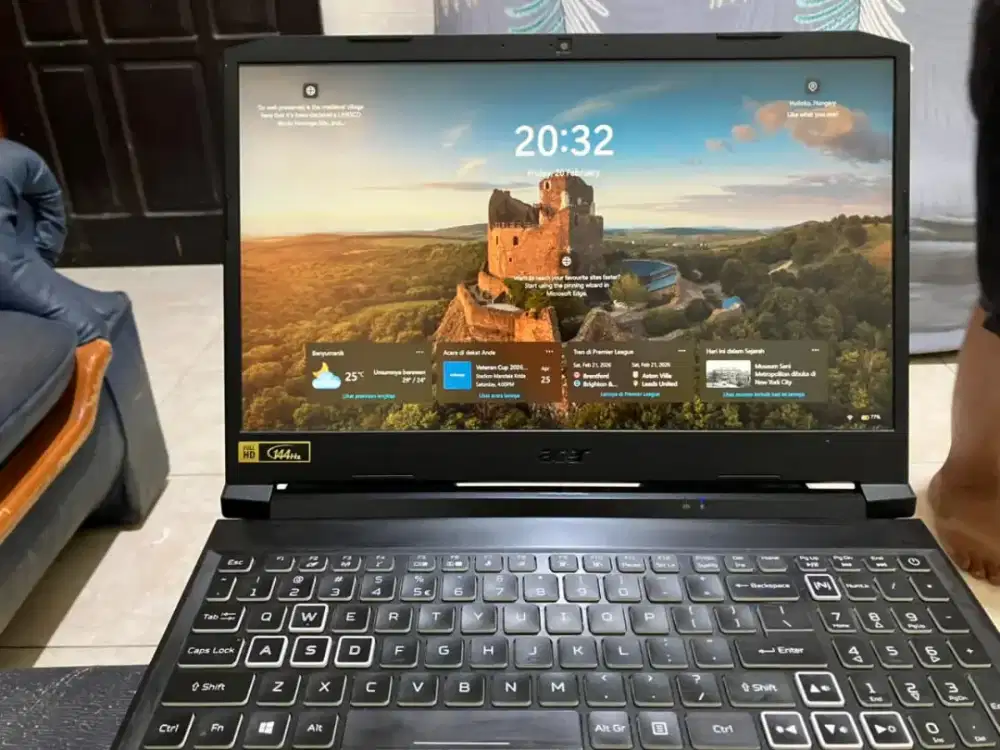 Acer Nitro 5 AN515-57 i5 Gen 11 1 16/512GB RTX 3050 4GB FHD IPS 144HZ
