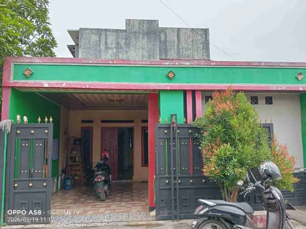 rumah 2 lantai deket pintu tol posisi hook luas 90 m2
