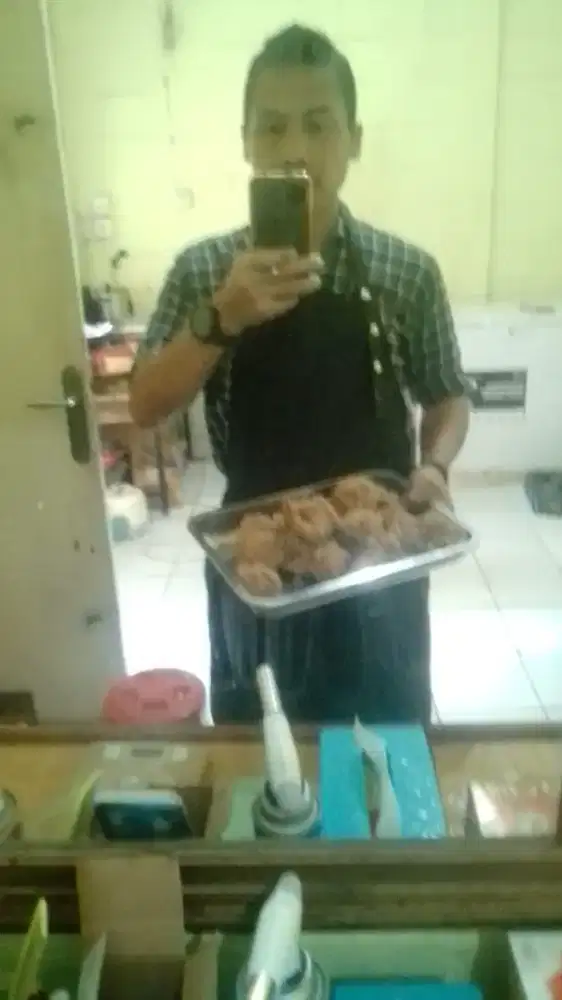 Keahlian saya bisa masak nasi ayam crispy fried chicken& es teh manis