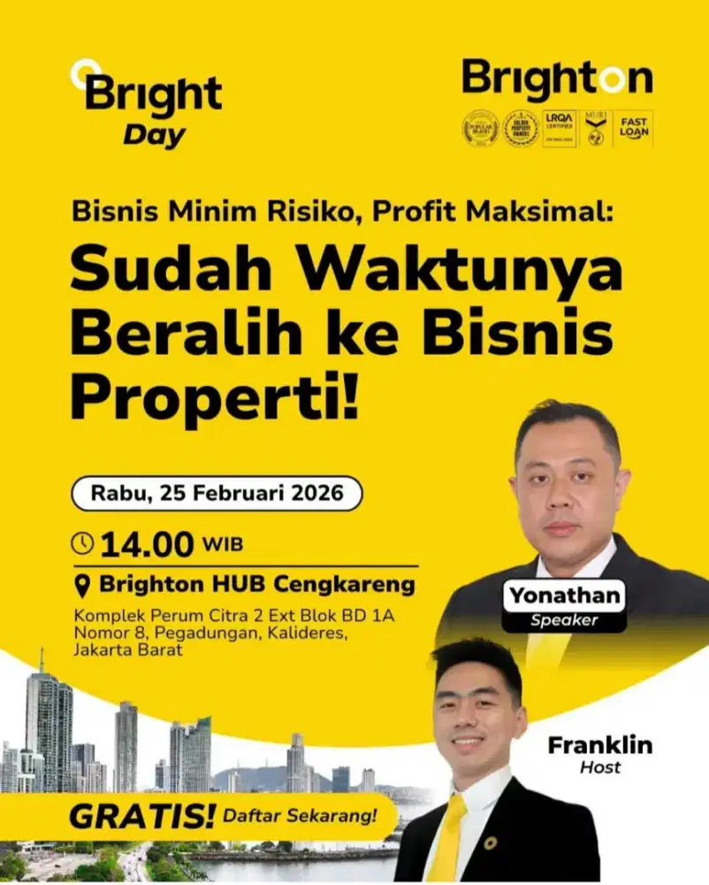 Lowongan Mitra Bisnis ( Property Advisor)