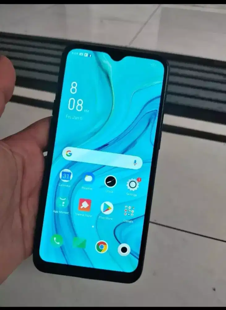 Jual hp Oppo a1k layar poni batre awet siap pakai