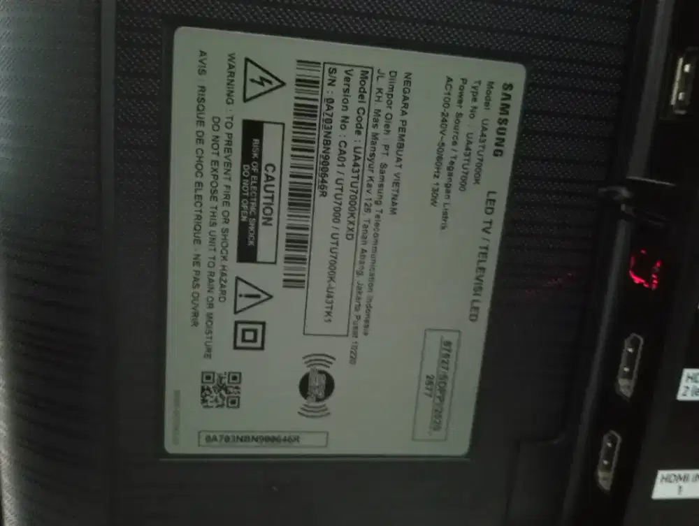 JUAL CEPAT SMART TV SAMSUNG 42