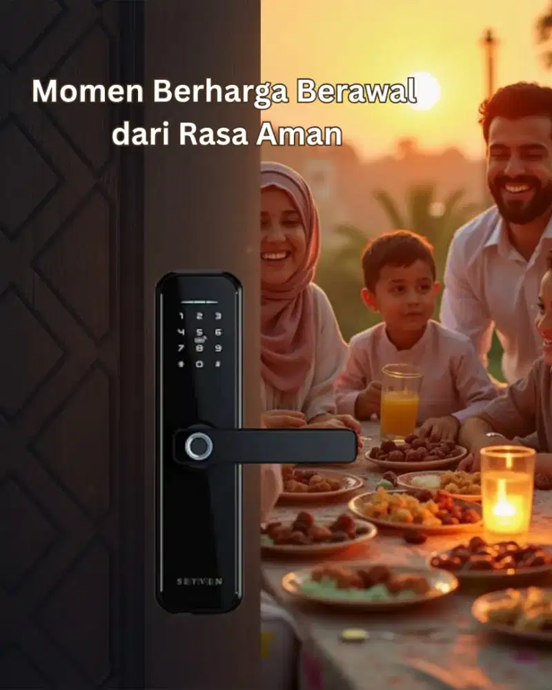 SMART DOOR LOCK PROMO BULAN RAMADHAN