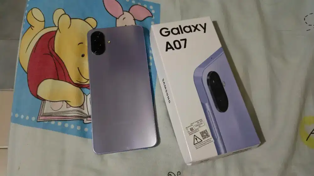 Samsung A07 4/64 purple 2bulan