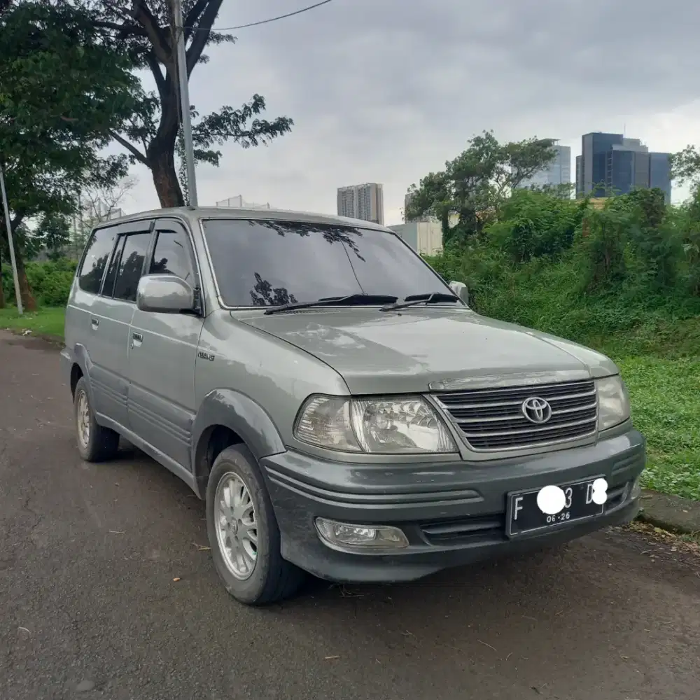 TOYOTA KIJANG KRISTA - MANUAL 2002 NEW MODEL