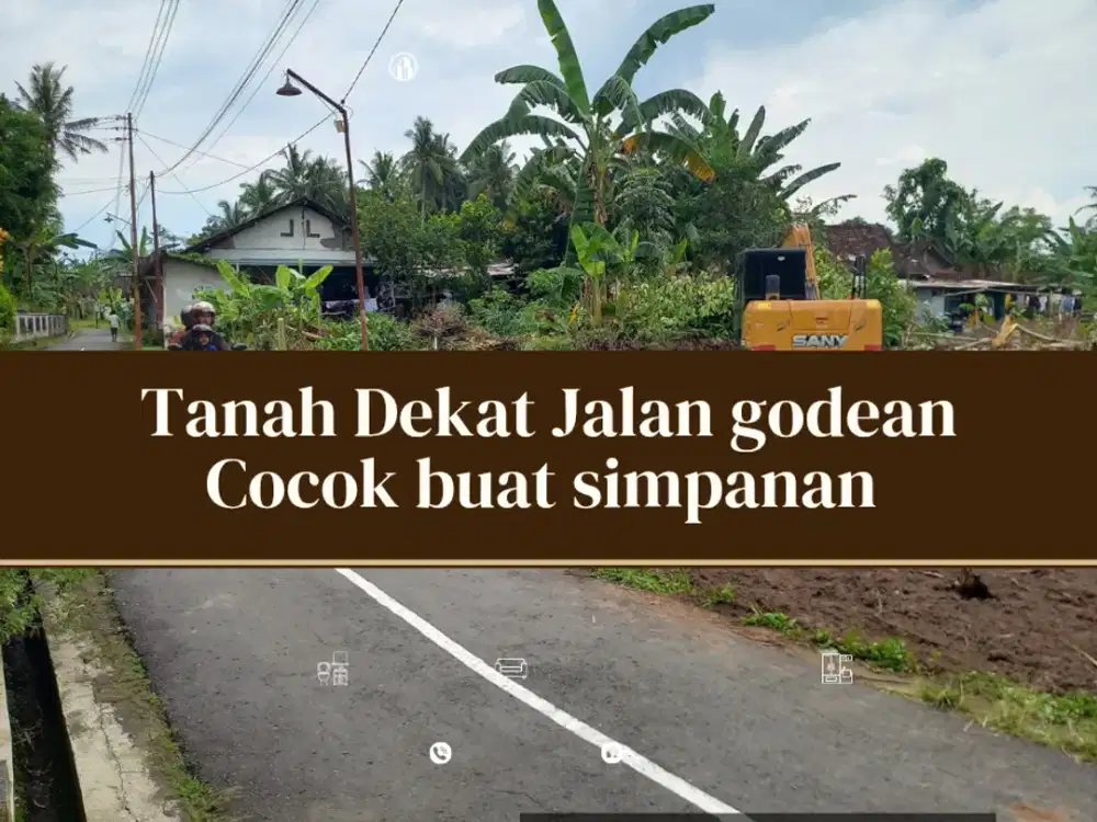 Tanah idaman dekat jalan godean bisa tempo setahun