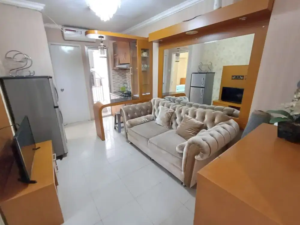 Sewa Apartemen Murah Bassura City - 2BR Furnished - Minimal 3 Bulanan - Free IPL