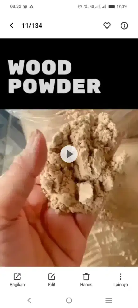 Wood pellet dan powder
