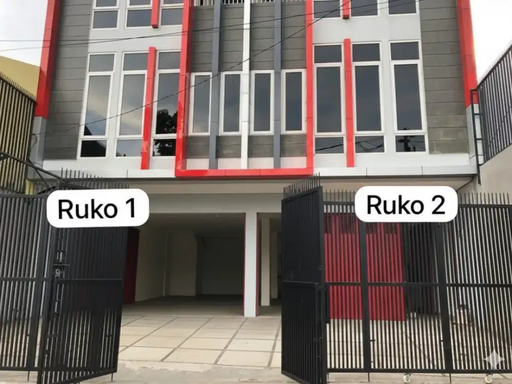 Dijual 2 Unit Ruko Siap Pakai Cocok untuk Usaha Lokasi Strategis di Mainroad Moh Toha Bandung