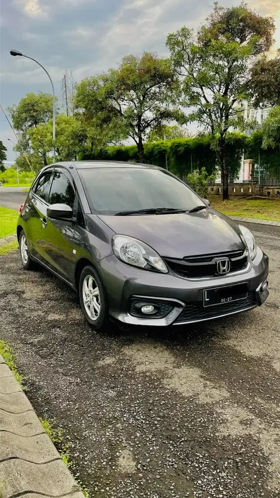 Brio E manual 2017 Plat L tangan pertama KM90rban