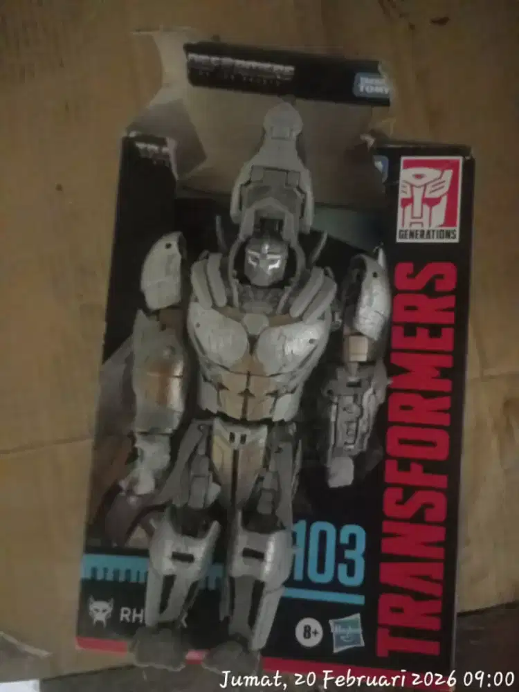 Baru buka dus saja kondisi mulus