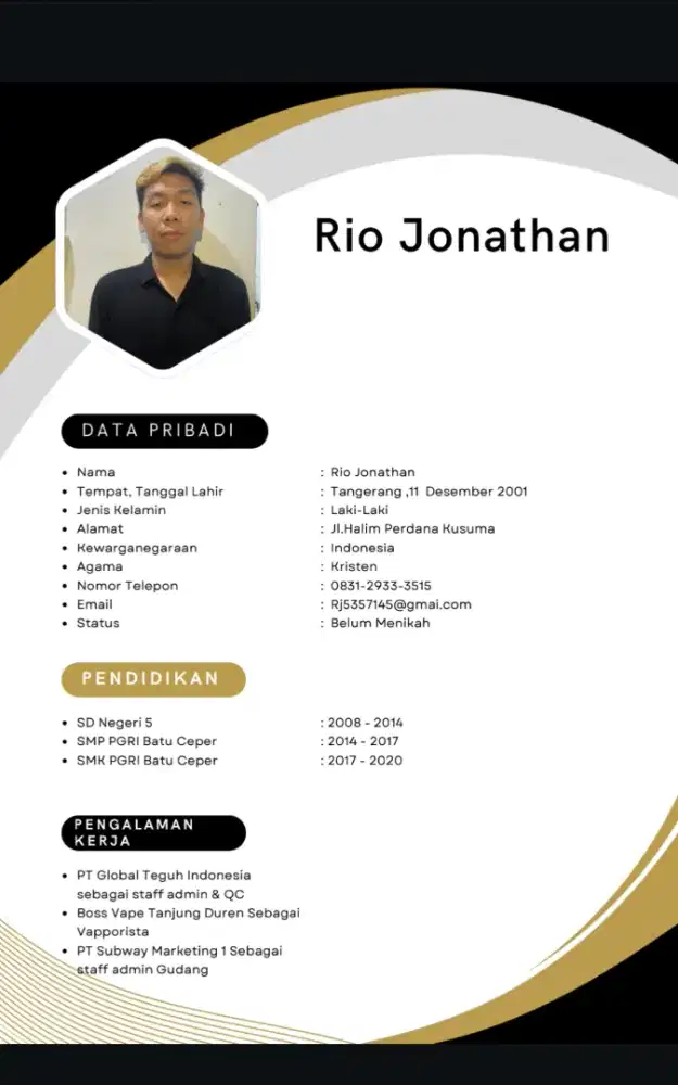 Cari pekerjaan apa aja