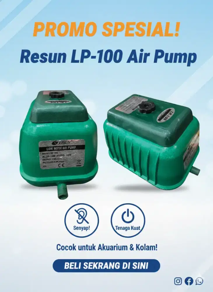Jual Pompa Udara Resun LP-100