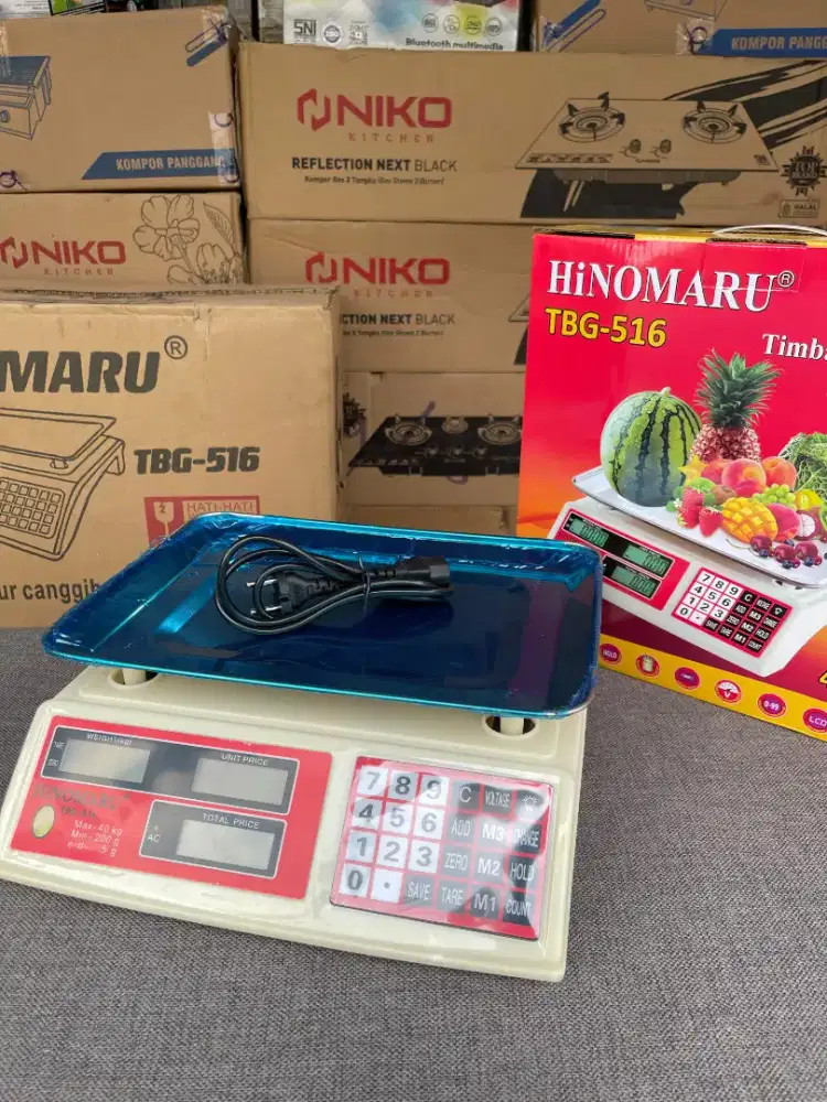 MERK HINOMARU TIMBANGAN BUAH DIGITAL HARGA MAX 40 KG