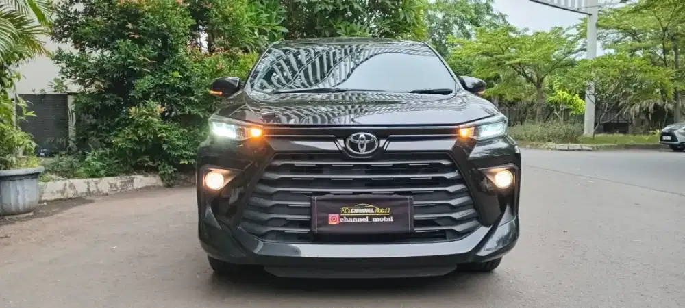 Toyota Avanza 1.5 G 2024 Hitam KM >5000 Asli