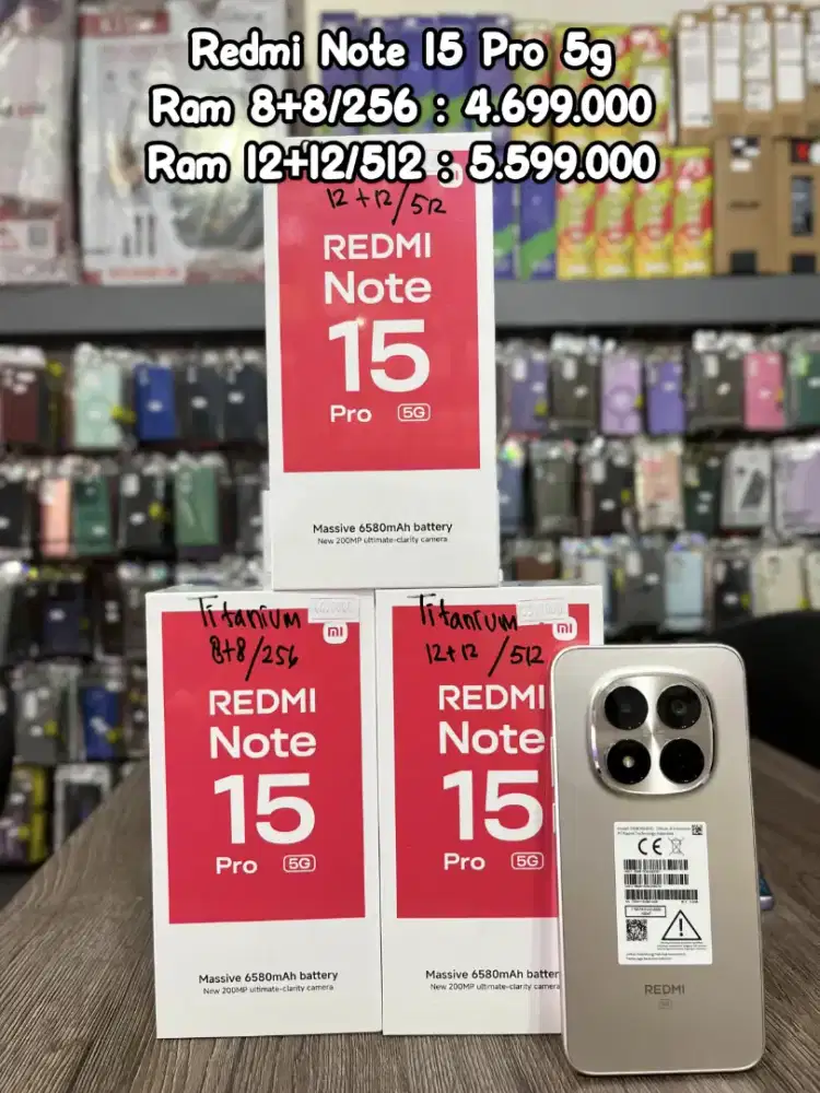 Readyy!! Redmi Note 15 Pro 5G All Variant!!.