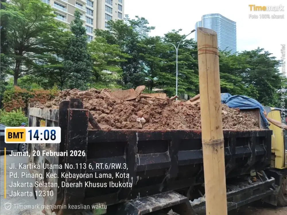 Jasa buang puing dan buang sampah proyek