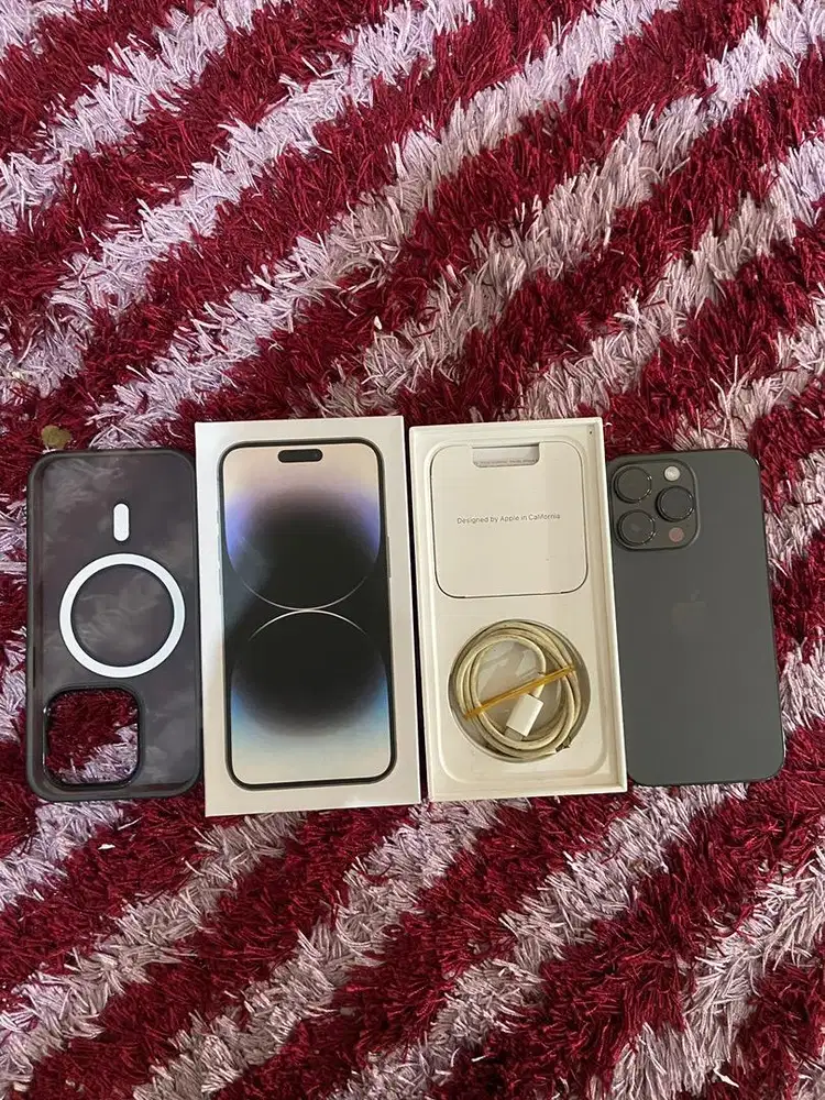 Iphone 14 pro 256 ex garansi resmi ibox