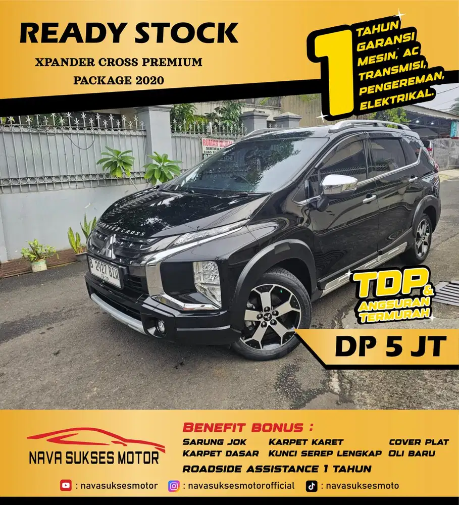 TDP 5 JUTA - XPANDER CROSS PREMIUM 2020