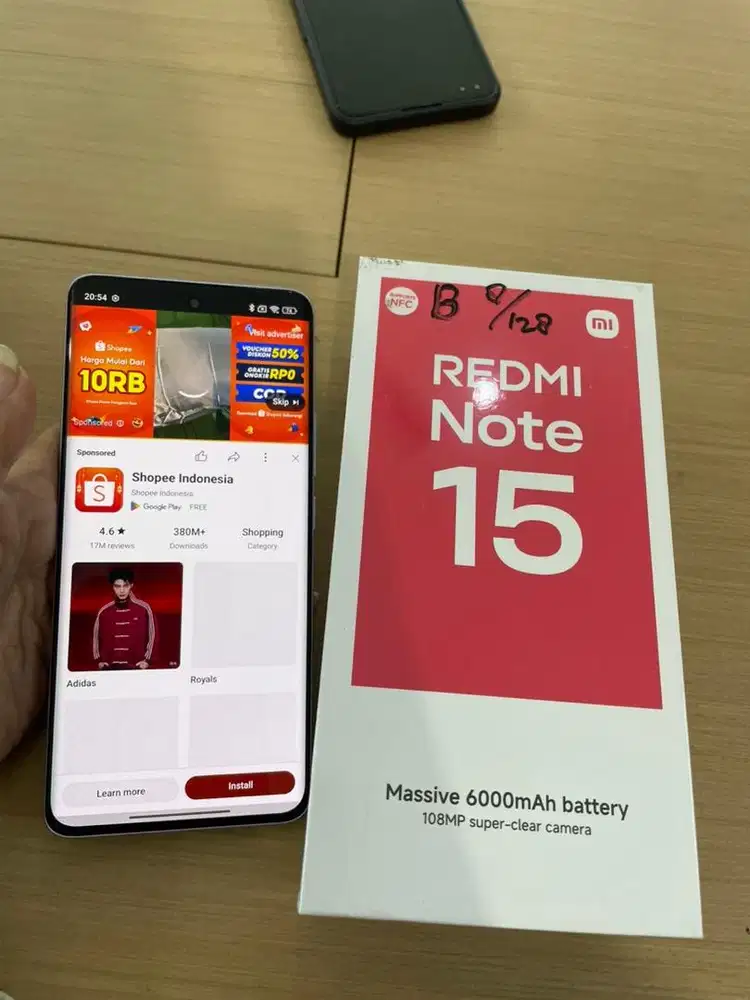 Redmi note 15 4g 8/128gb murah