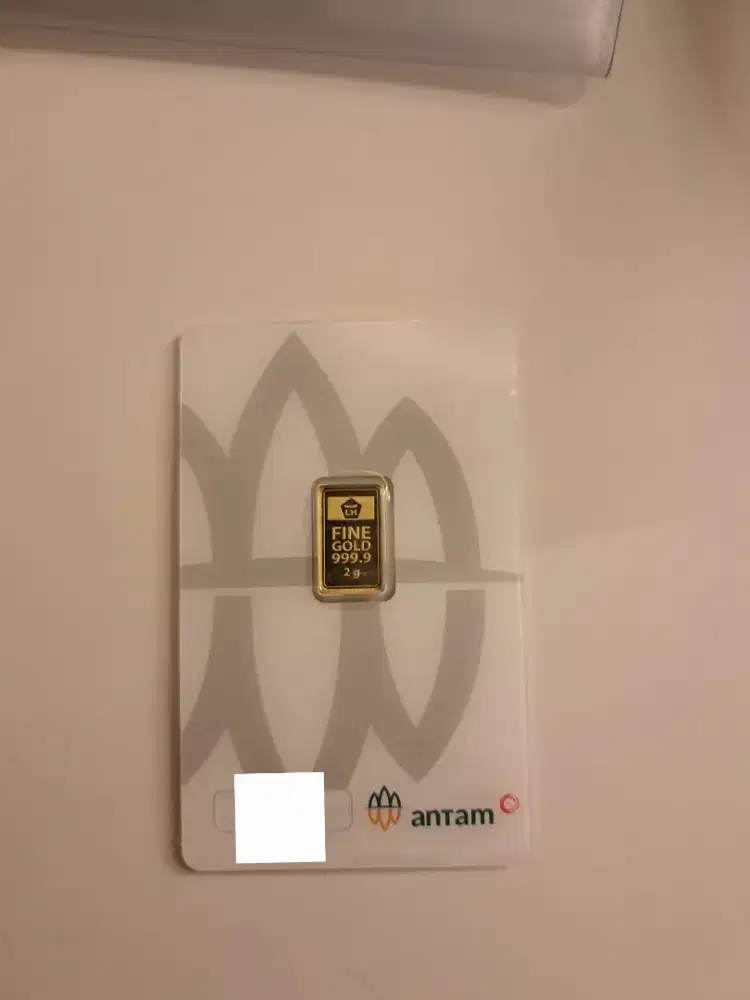 Logam Mulia Antam Bersertifikat 2 gram