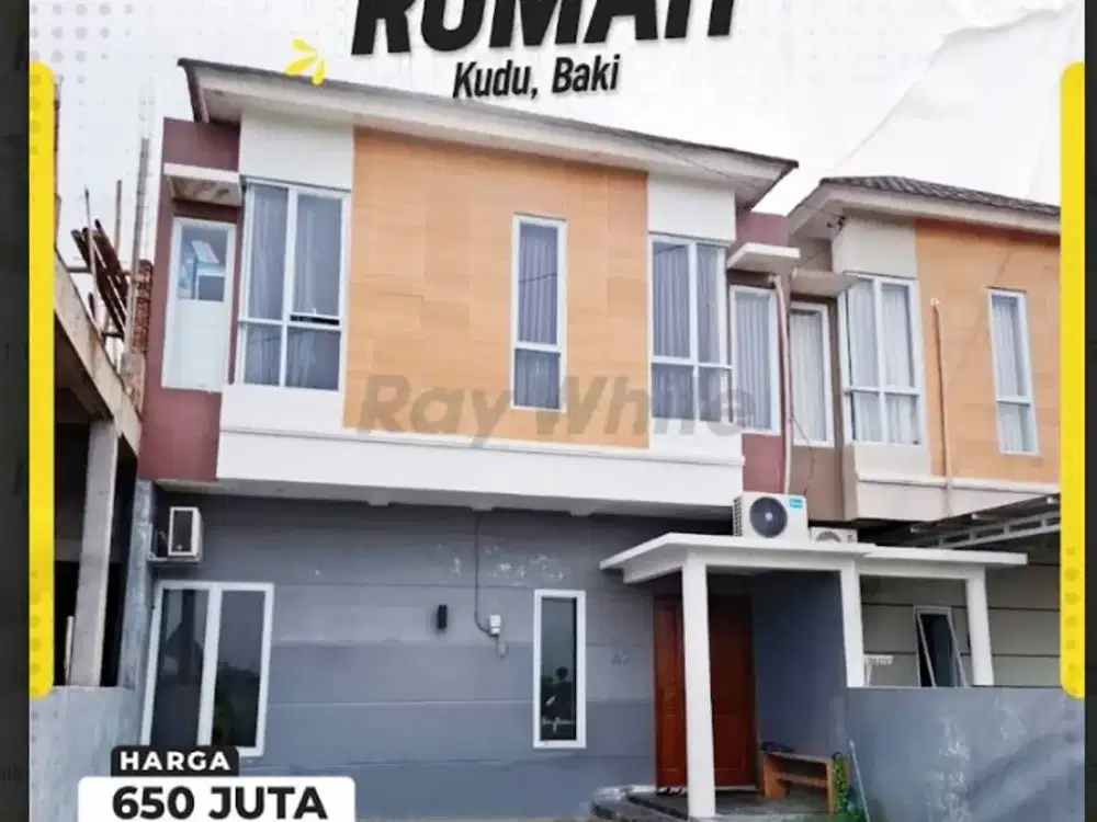 Rumah Siap Huni 2 Lantai Dijual/Disewakan Kudu, Baki, Sukoharjo