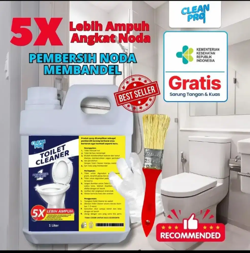 Pembersih kerak kamar mandi