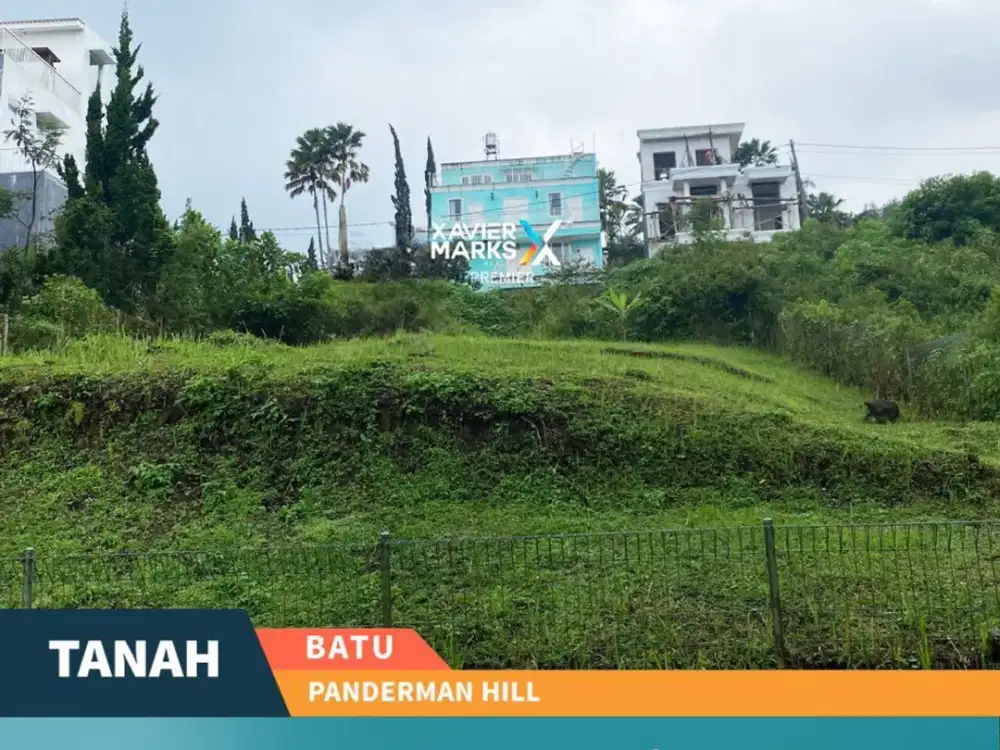 Dijual Tanah Kavling di Panderman Hills Batu Strategis