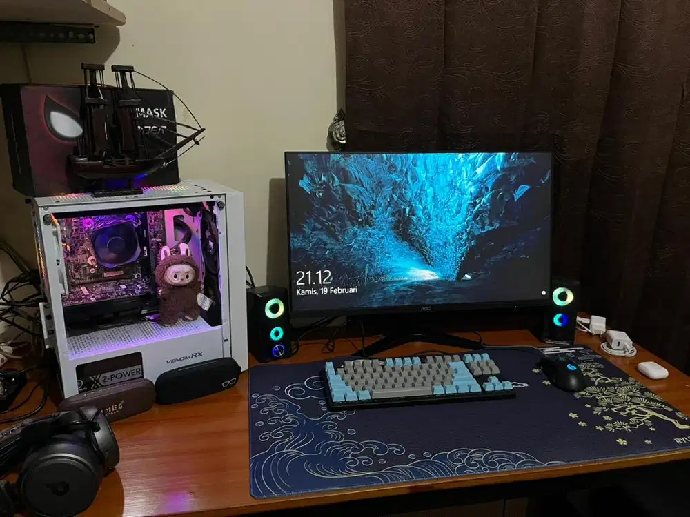 DIJUAL PC GAMING FULL SHET 6jt NEGO