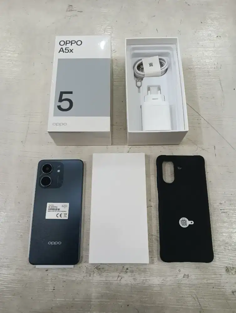Oppo A5x 4/128 Second lengkap siap pakai