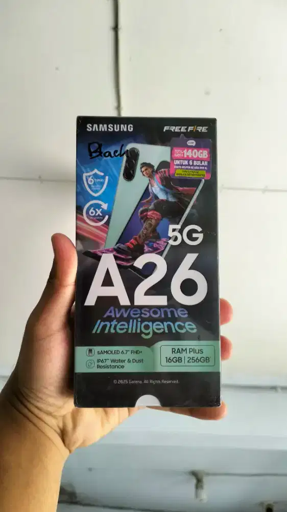 Samsung a26 5G (8/256) new spesial promo