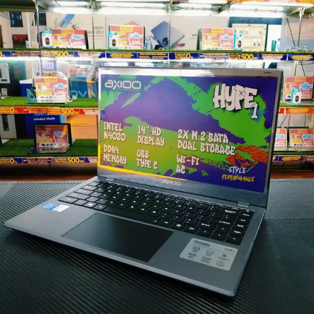 PROMO LAPTOP MURAH AXIOO BISA KREDIT