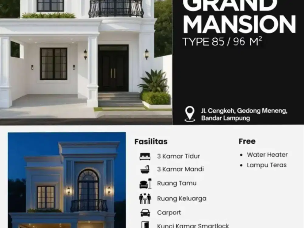 unit terakhir 2 lantai gunter bisa request desain