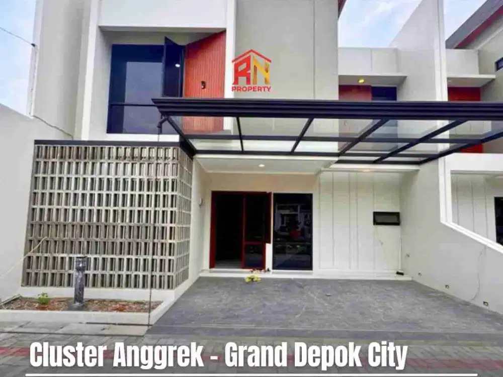 Rumah Cantik Siap Huni di Dalam Perumahan Anggrek Grand Depok City
