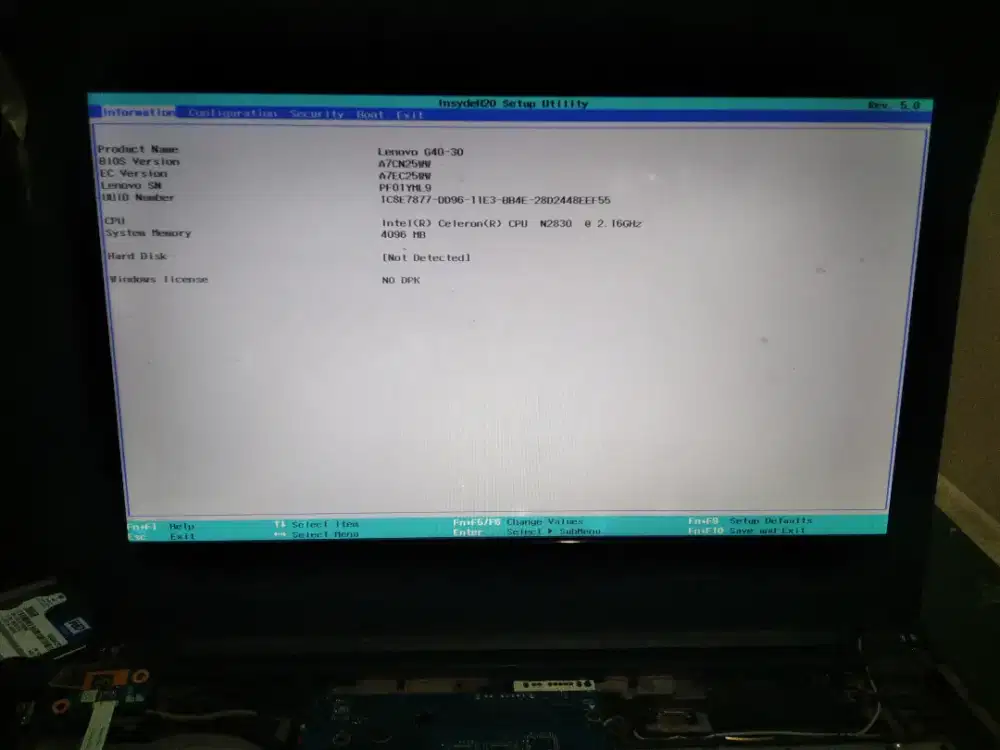 led lcd laptop slim 14 inch pin 30