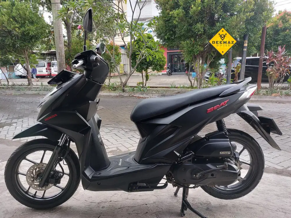 (DP 500)‼️ Beat Deluxe CBS ISS Hitam Murah 2023 Cash & Kredit