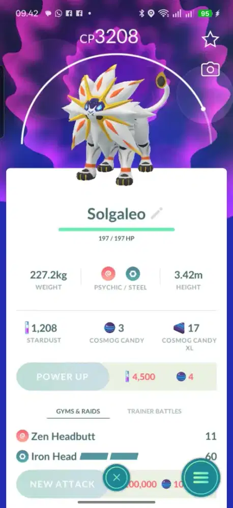 TRADE POKEMON GO Legendary MKG