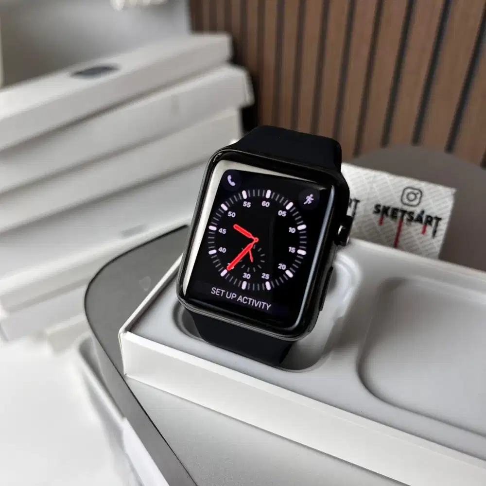 Apple Watch Series 3 42mm Stainless Steel Gps Cell iwatch