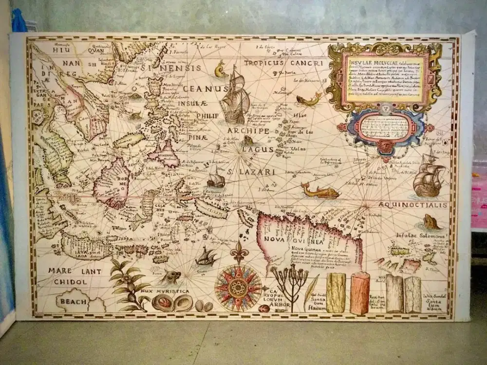 Dijual lukisan custom120x100 cm