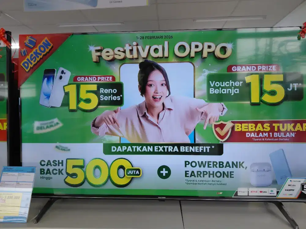 Tv Polytron 55 inch Google TV