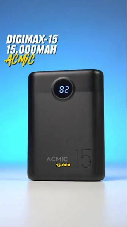 Powerbank 15000Mah Acmic digimax power bank