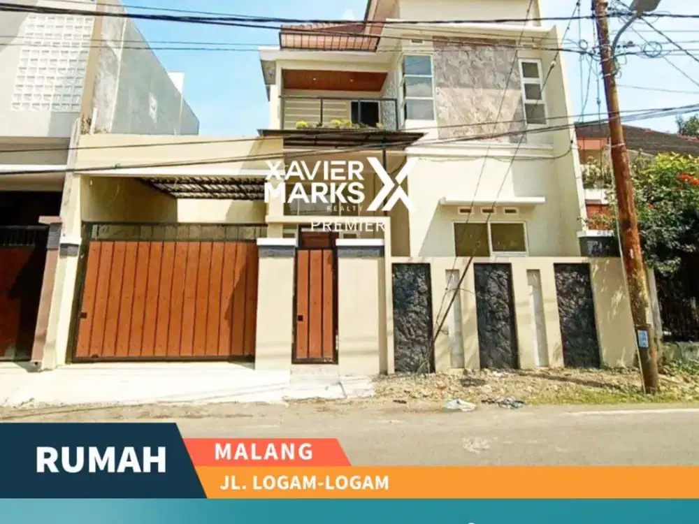 Dijual Rumah 2 Lantai Minimalis di Sulfat Malang