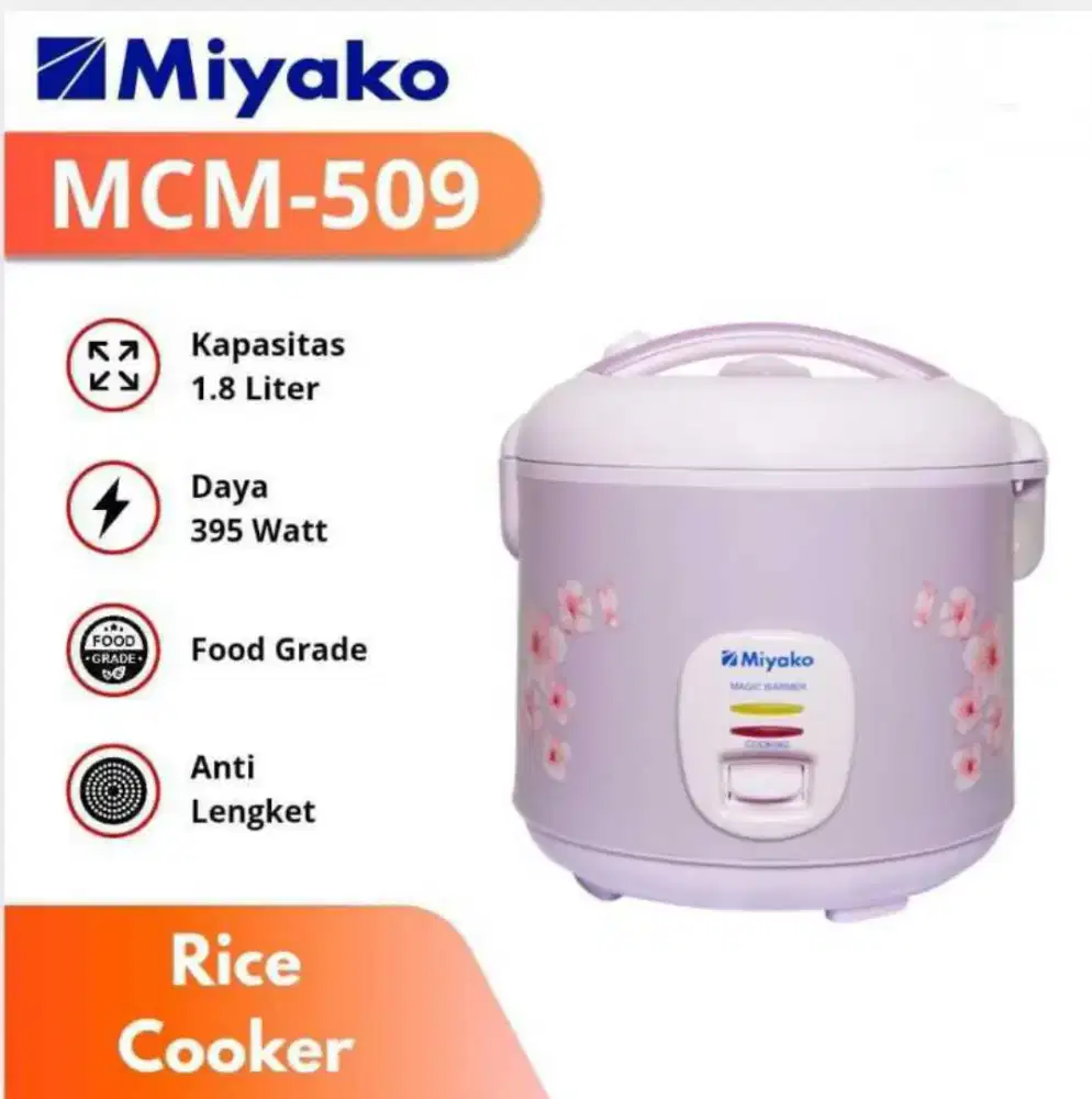 Magic Com Miyako MCM 509 ( 1,8 Liter ) 3in1