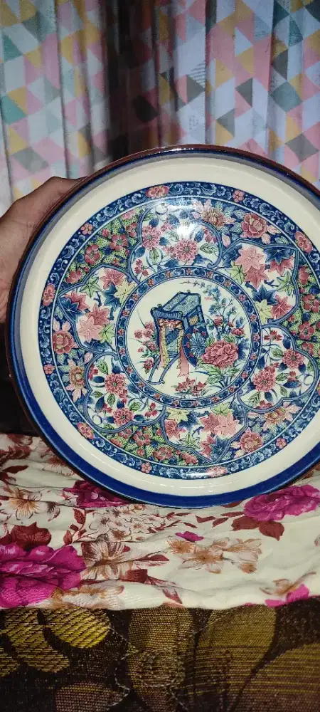 Jual piring besar antik made in japan