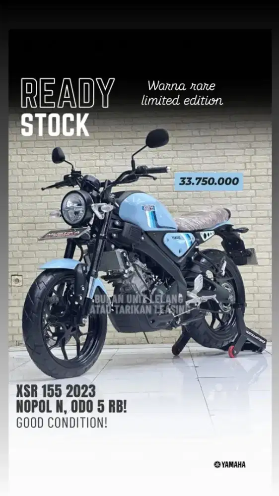 Yamaha XSR tahun 2023